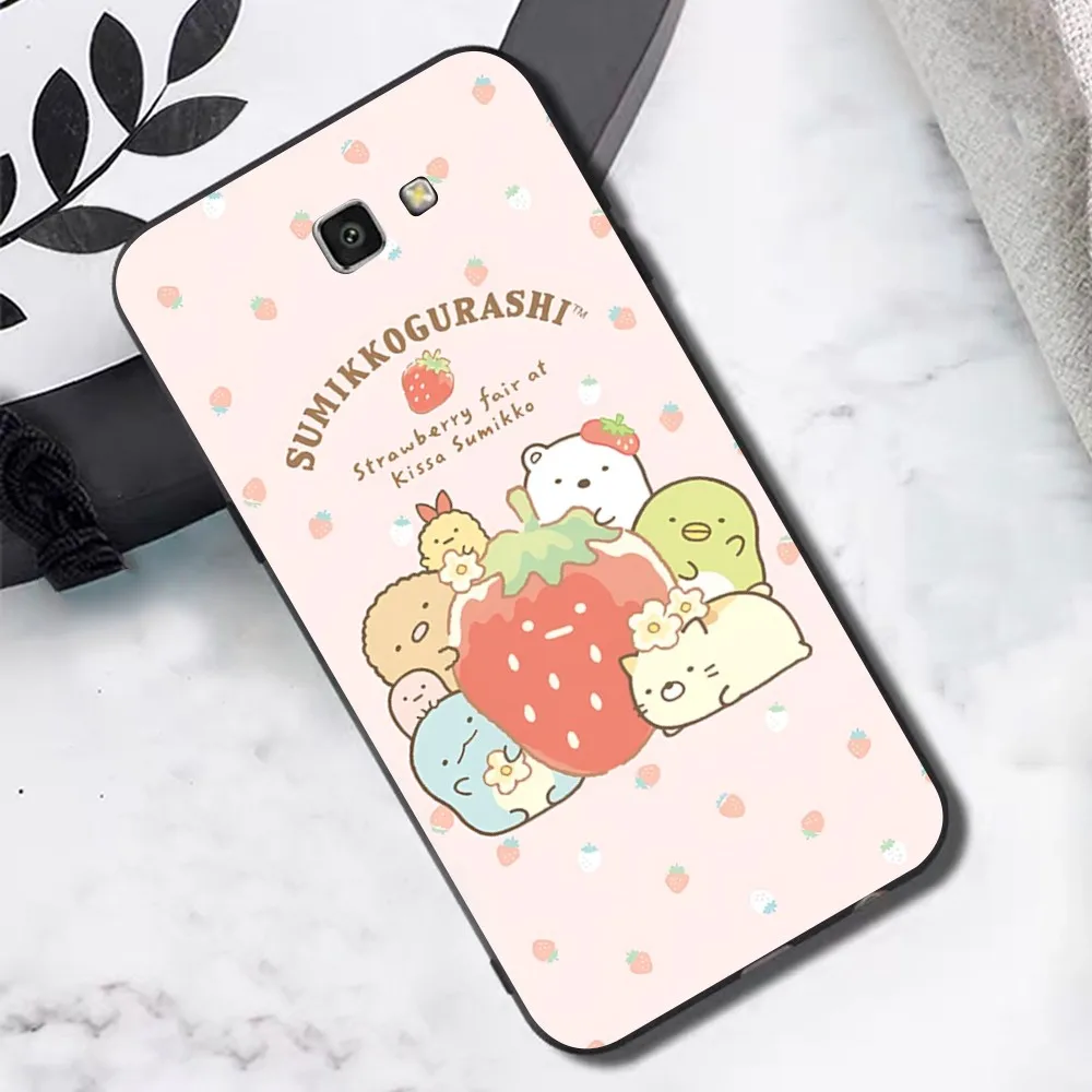 เคสโทรศัพท์การ์ตูน sumikko gurashi สำหรับ Samsung J 7 plus 7Core J7 NEO J6 PLUS J4 J6นายก J5ฝาครอบมือถือ