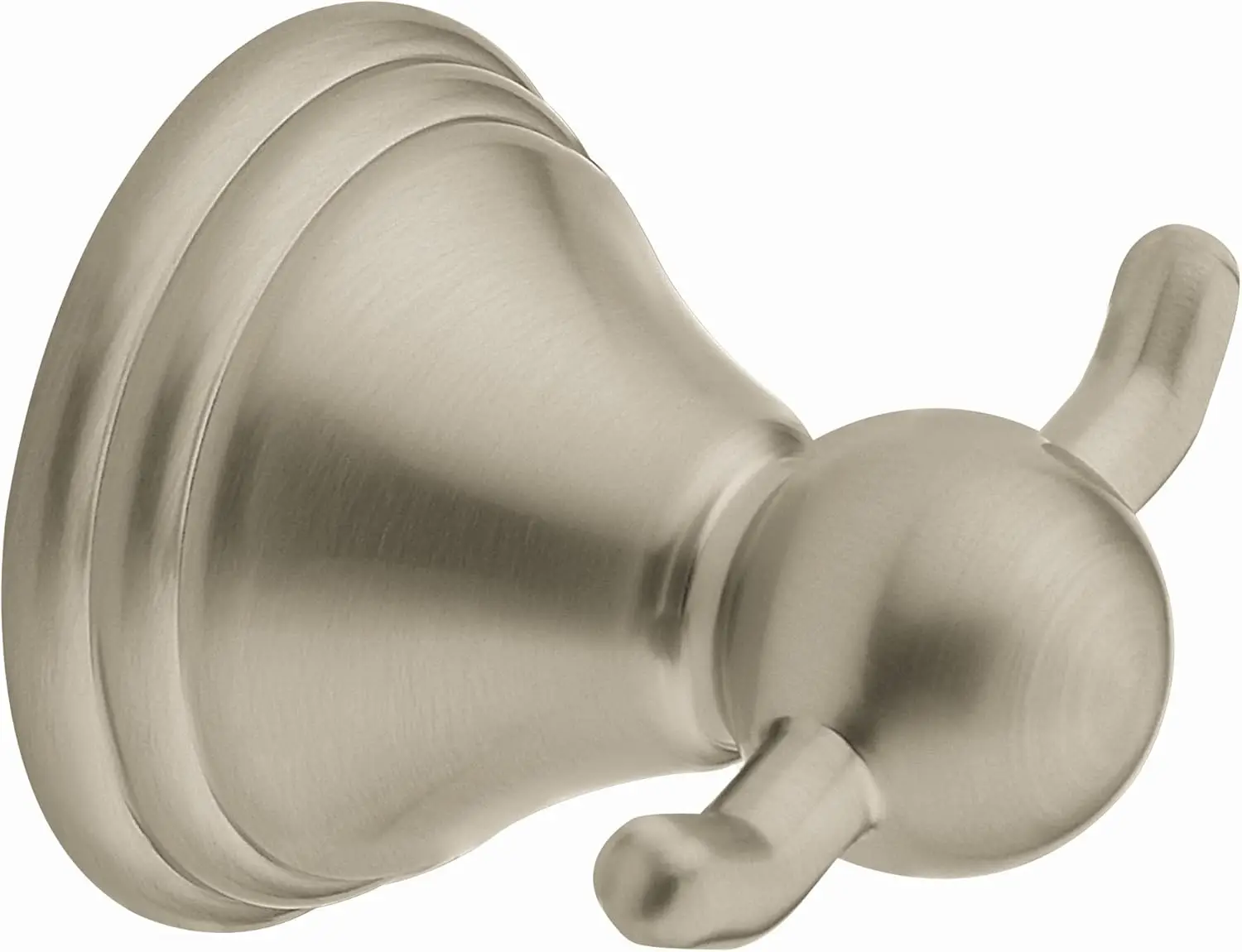 

Двойной крючок для халатов из матового никеля, прочный и стильный, для ванной или спальни