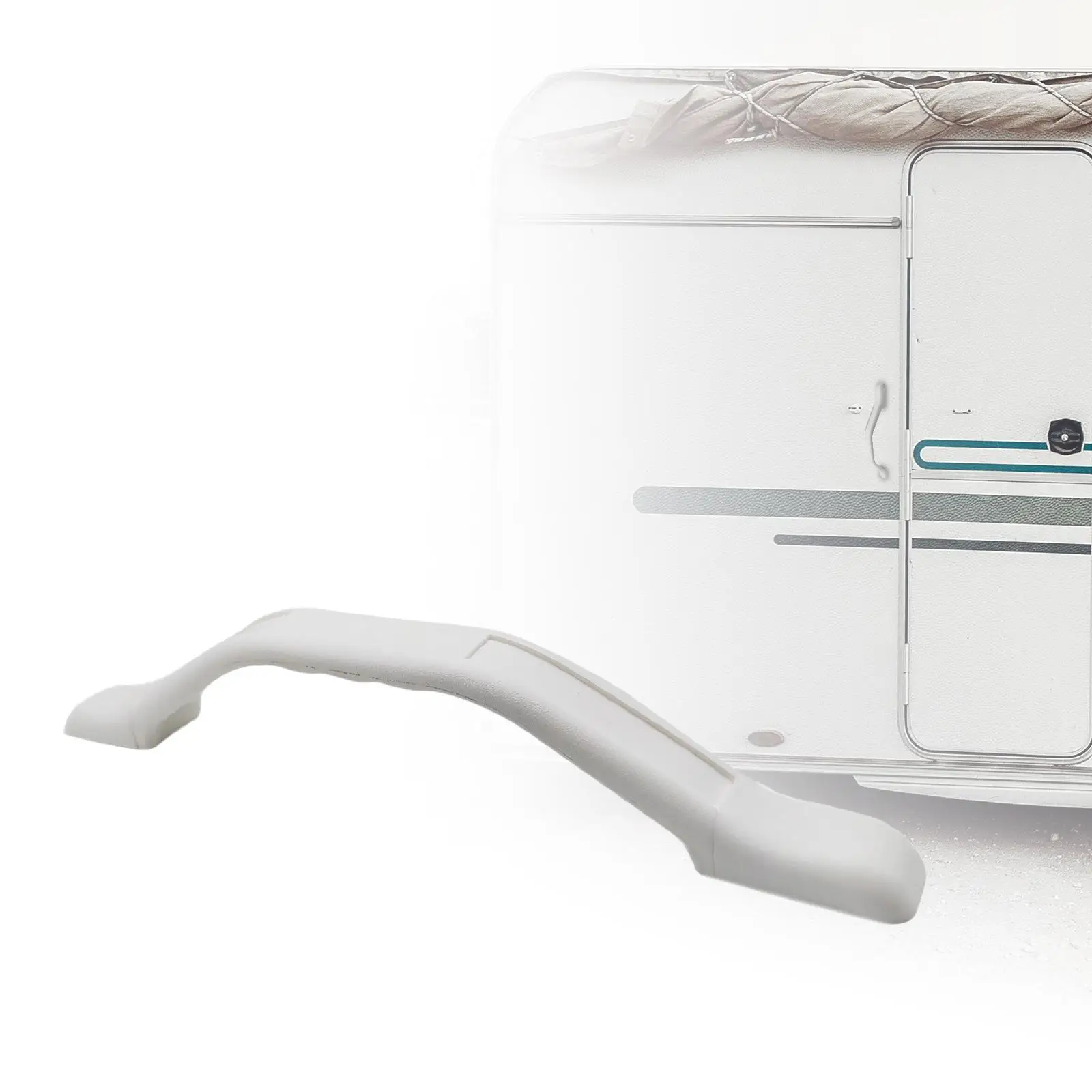 

Generic Grab Handle Entry Door Handle Easy Installation Comfortable Entry Door Assist Bar Replacement for Motor Home RV