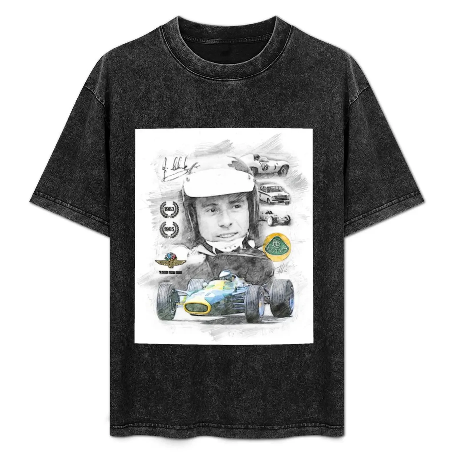 

Jim Clark T-Shirt for a boy cute clothes shirts graphic tees anime t shirts black t-shirts for men