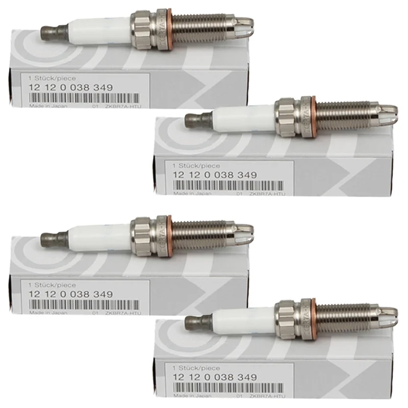 

4/10Pcs Car Spark Plug 12120038349 For BMW 1 3 5 6 Series E60 E63 E64 E88 E89 E90 E92 E93 F10 F11 Auto Candle Gadget Tools