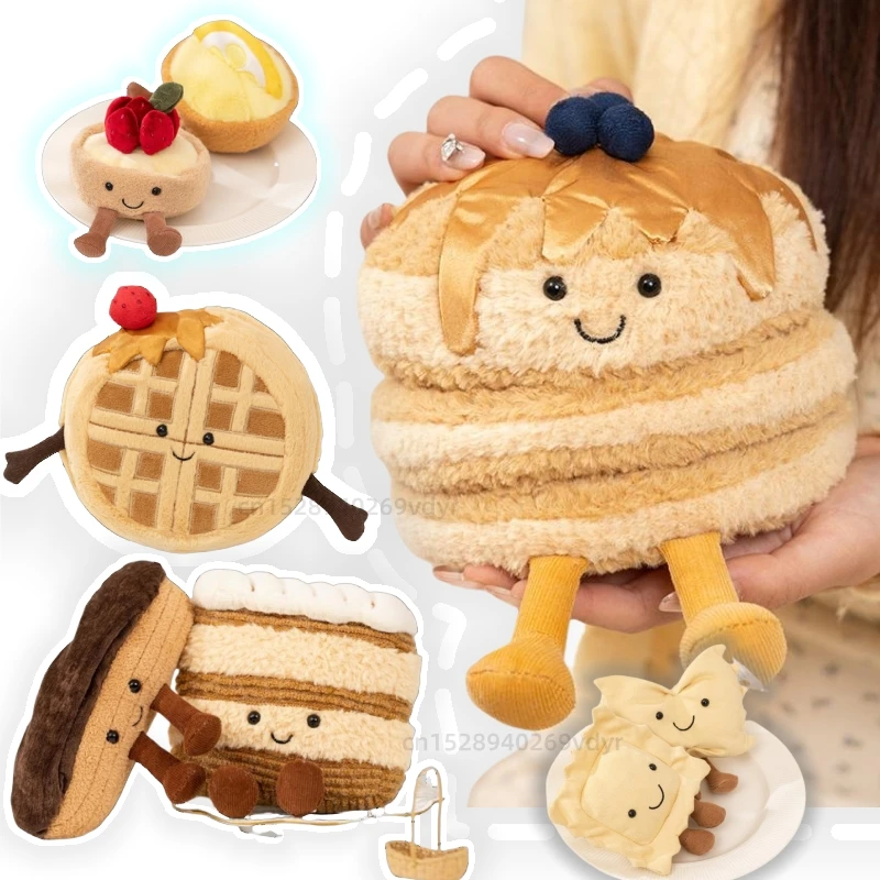 

Серия десертных тортов, слои, сладкий хлеб, клубника, лимонный торт, плюшевые игрушки, подушка, милая удобная кукла для ребенка, домашний декор для детей, подарки