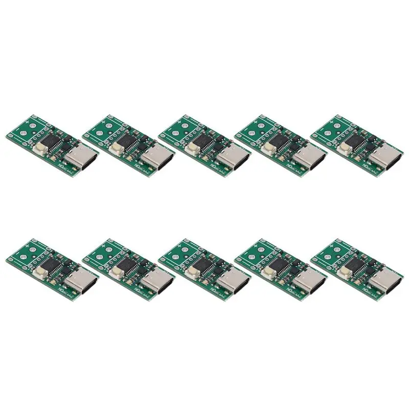 

A84X-10X USB-C PD2.0/3.0 Преобразователь DC-DC, модуль питания, имитатор быстрой зарядки, детектор-тестер (ZY12PDN)