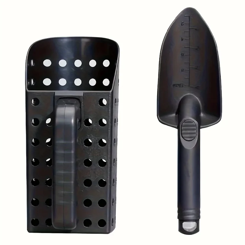 Plastic Metal Detector for Treasure Detect, Sand Scoop, Shovel Set, Beach Gold Digging Filter Tool, Underground Metal, Hot Sell