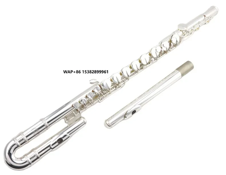 Professional Level Alto Flute Silver Plated G Tone