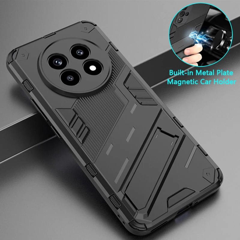 For Realmy 13 Pro 5G Case Rugged Armor Shockproof Protection Phone Case For Realme 13 Pro 13Pro Magnetic Stand Holder Back Cover