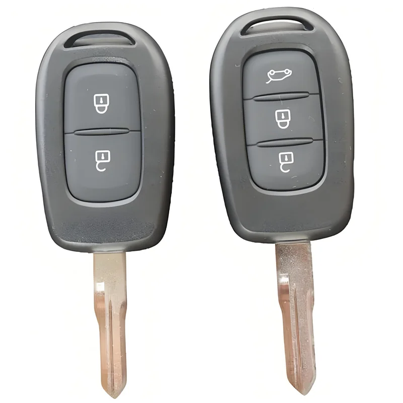 르노 샌데로 심볼 트래픽 다치아 로건 키 케이스 커버 교체용 10개 2/3 버튼 리모컨 자동차 키 쉘