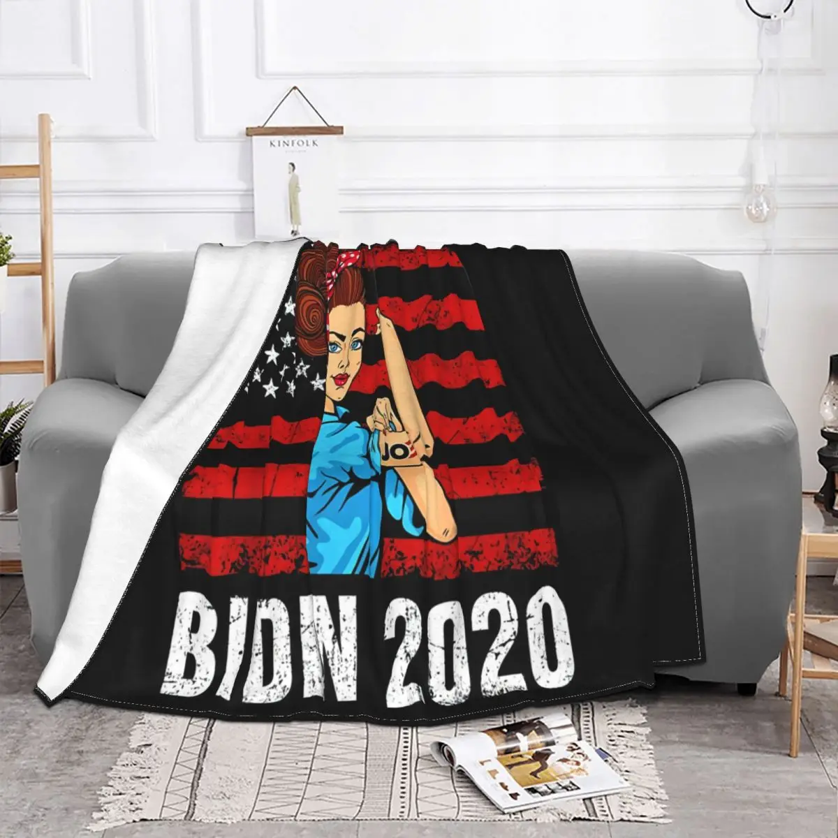 Joe Biden 2020 For Us President Election Vote Joe Biden Size M 5Xl Fresh Design Throw Blanket