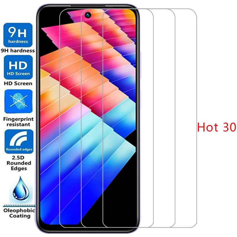 screen protector for infinix hot 30 play protective tempered glass on infinity hot30 4g 5g 30play phone film glas infini infix