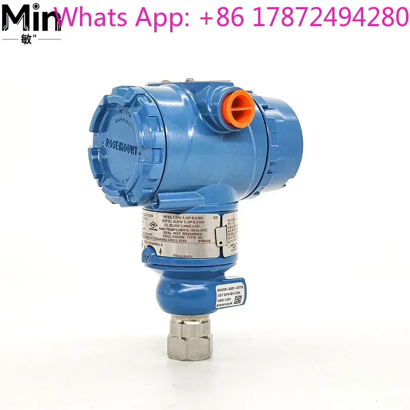 

3051TG Industrial Smart Pressure Transmitter | 4-20mA Differential Pressure Sensor for Process Control