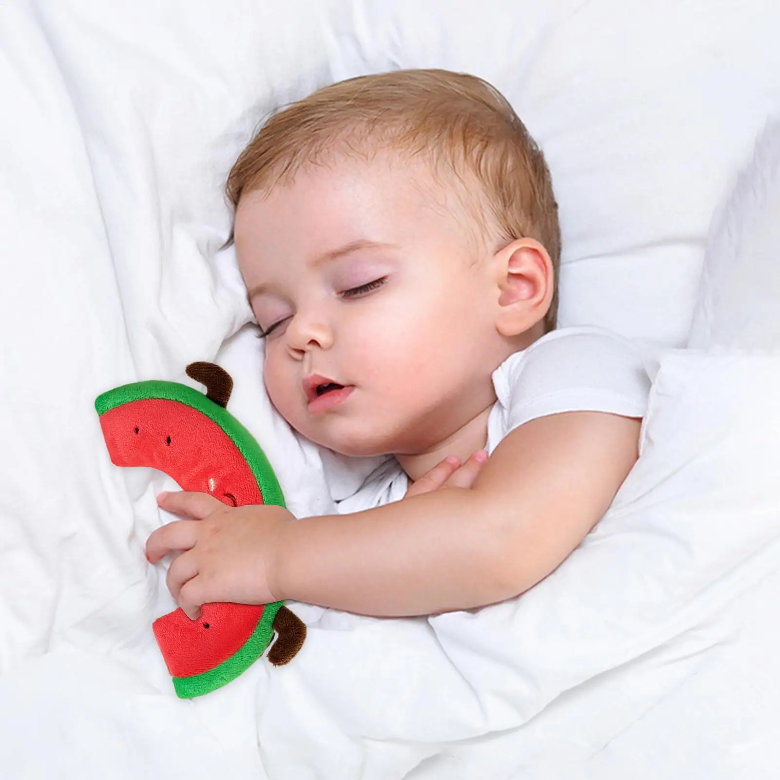 Bebê calmante brinquedo para dormir macio mão envoltório calmante sono do bebê pelúcia chupeta boneca para meninos meninas descansando cochilar cama sofá casa