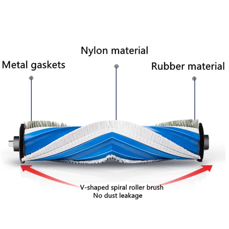 ABVI-12PCS Forecovacs Deebot X5 OMNI / X5 PRO OMNI Robot Vaccum Replacement Parts Main Side Brush Filter Mop Pad Dust Bag