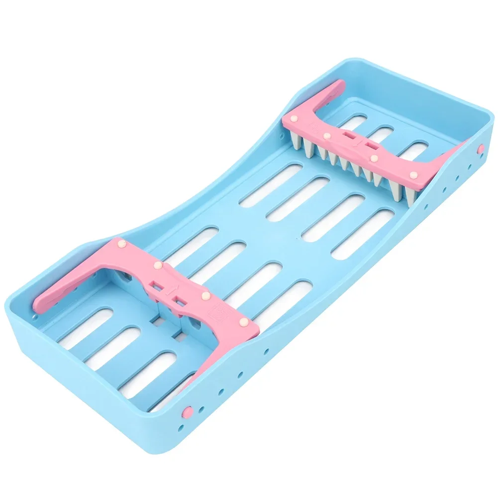 Dental Surgical Sterilization Box Foldable Design Disinfection Tray High Temperature Resistance Dentistry Oral Care Tools Plate