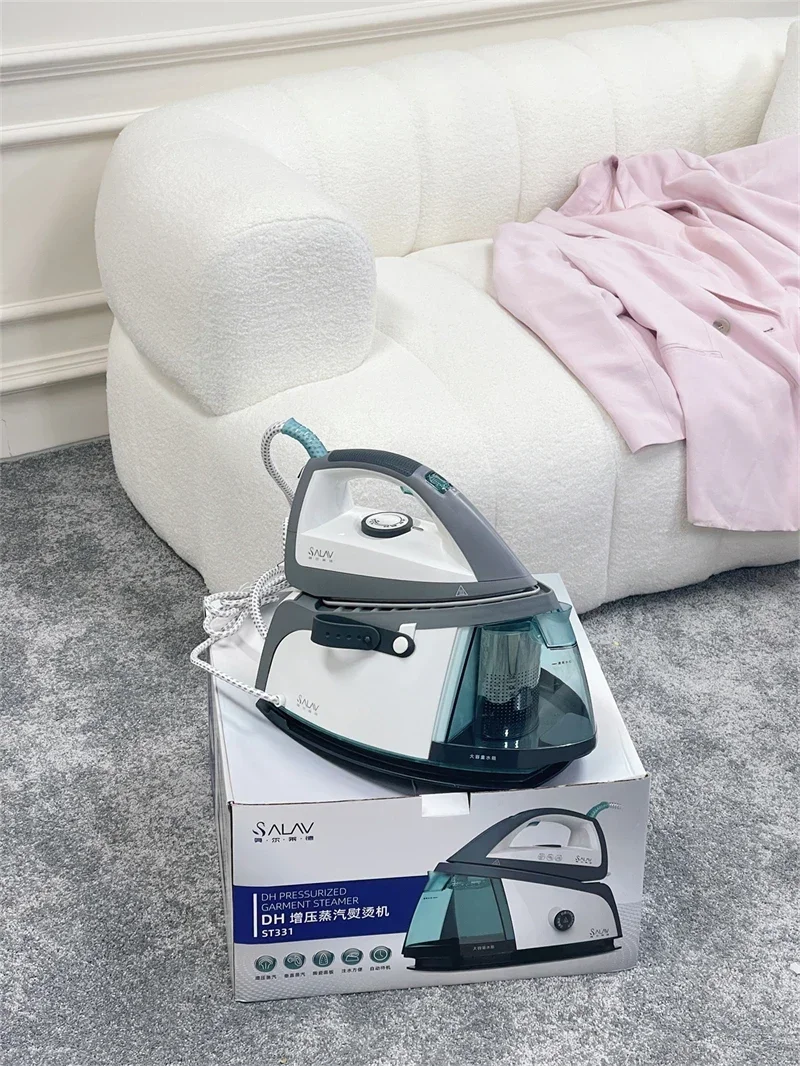 High end split dual-use! Boosted steam ironing machine with handheld electric iron