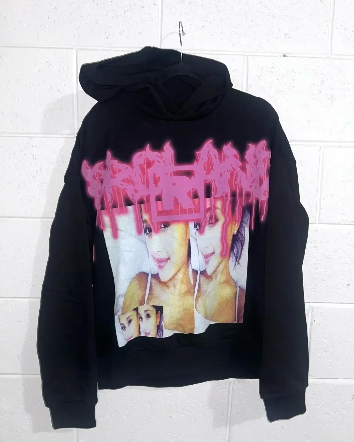 Droland Miller Scare Hoodies Women Gothic Punk Streetwear Grunge