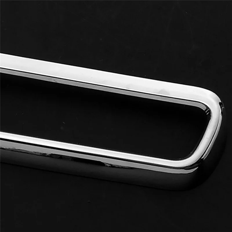 

A77T-Chrome Interior Console Air Condition Adjust Panel Cover Trim For Honda Nbox N-Box JF3/4 2017+