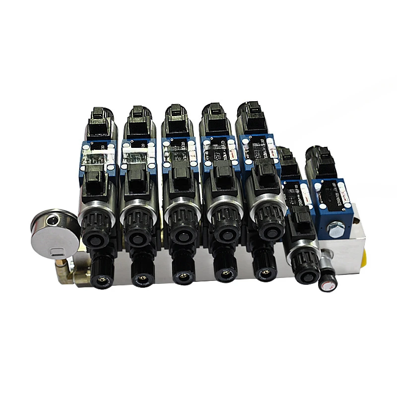 

Hydraulic solenoid valve group Silage machine Corn harvester Manual change Electronic control