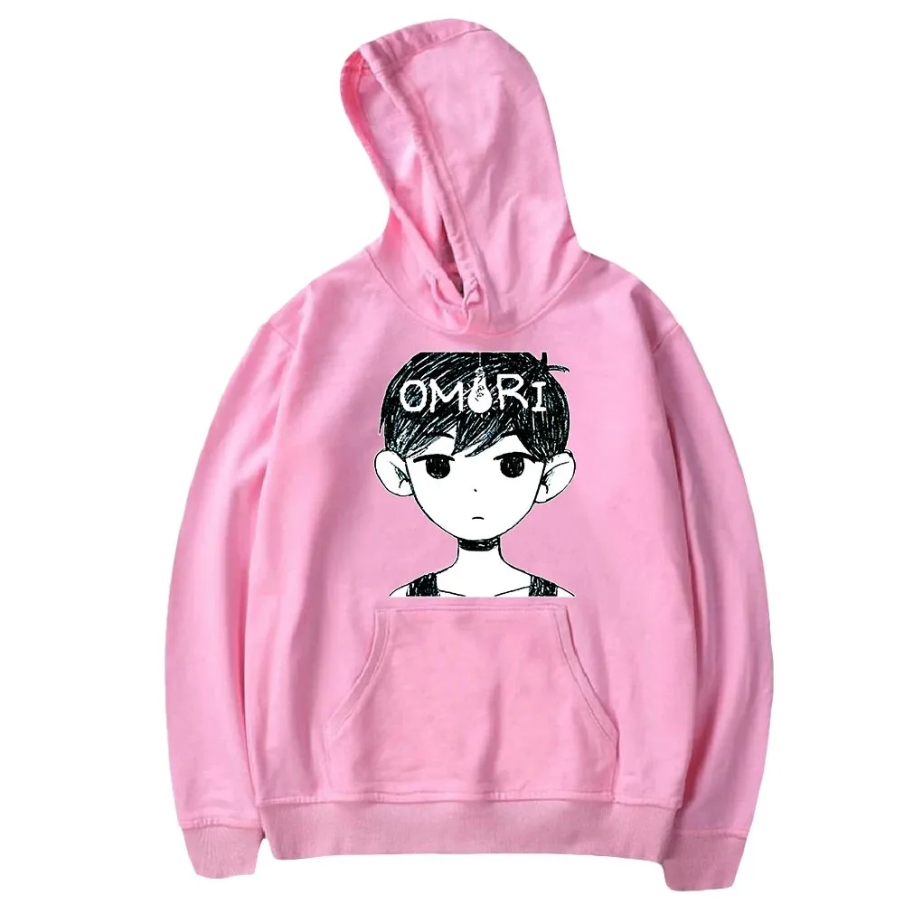 Omori-Sudadera con capucha de manga corta para hombre y mujer, ropa de calle unisex, informal, 2024