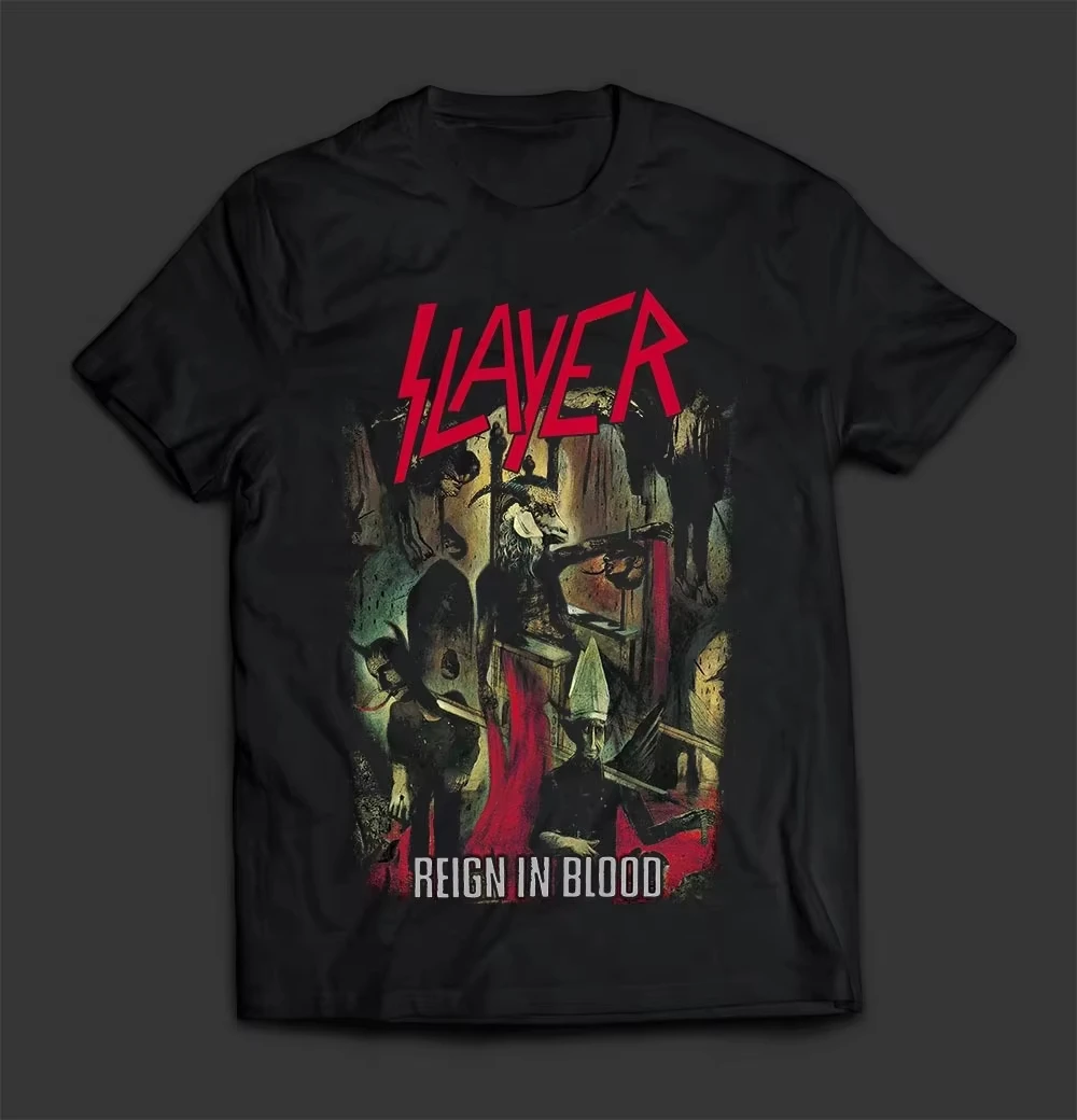 

2025 Summer New Domination Blood T-Shirt Men's Women's Cotton T-Shirt Short Sleeve Vintage Hip Hop Top Men's Clothing Streetwear