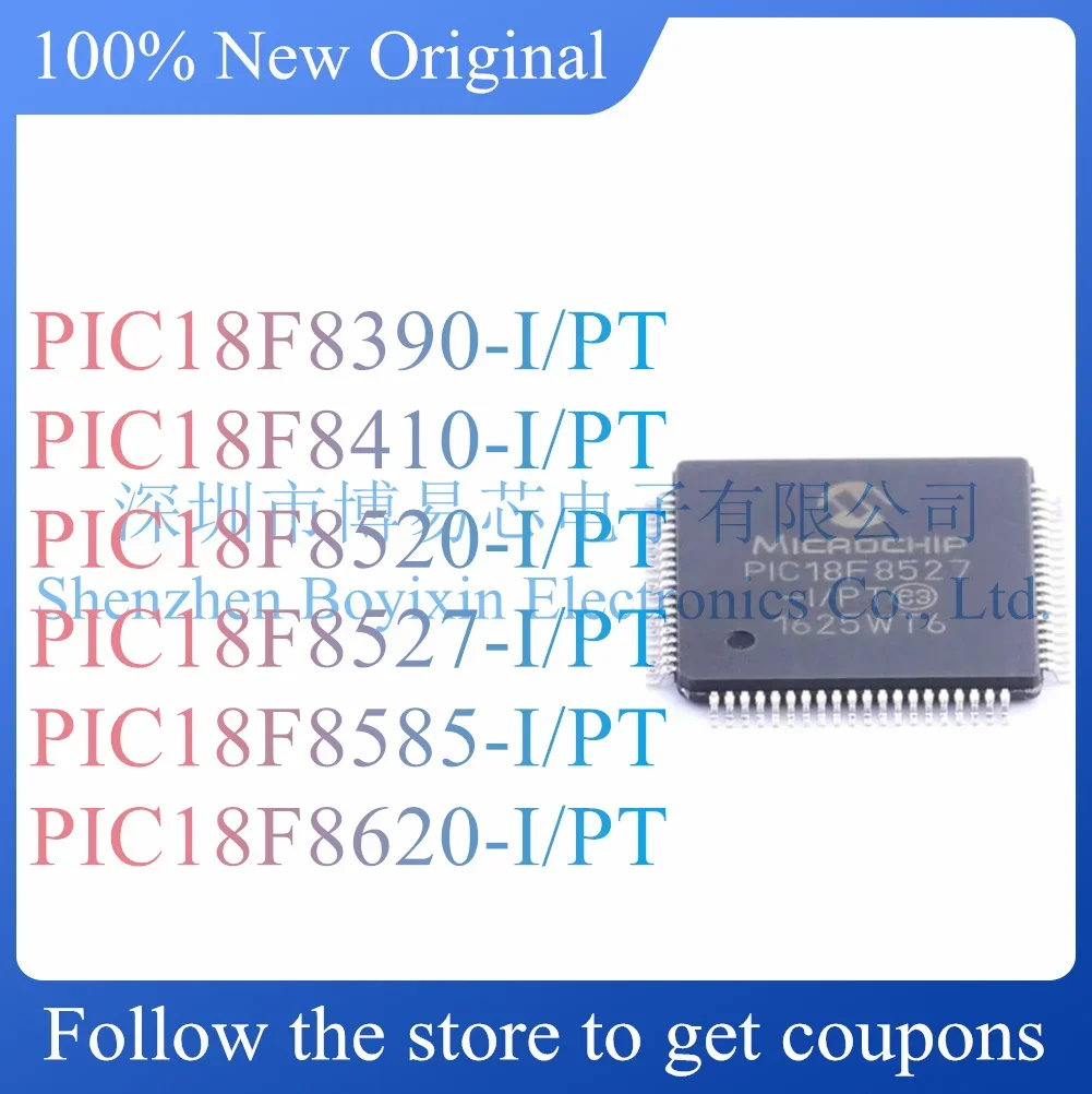 

NEW PIC18F8390 PIC18F8410 PIC18F8520 PIC18F8527 PIC18F8585 PIC18F8620-I/PT Original Product