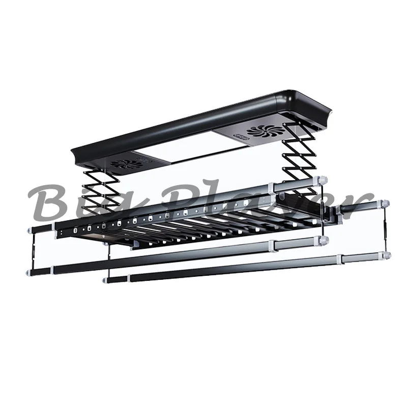

Electric Drying Rack Balcony Intelligent Remote Control Automatic Lifting Hanger Household Four-pole Telescopic Drying Rack