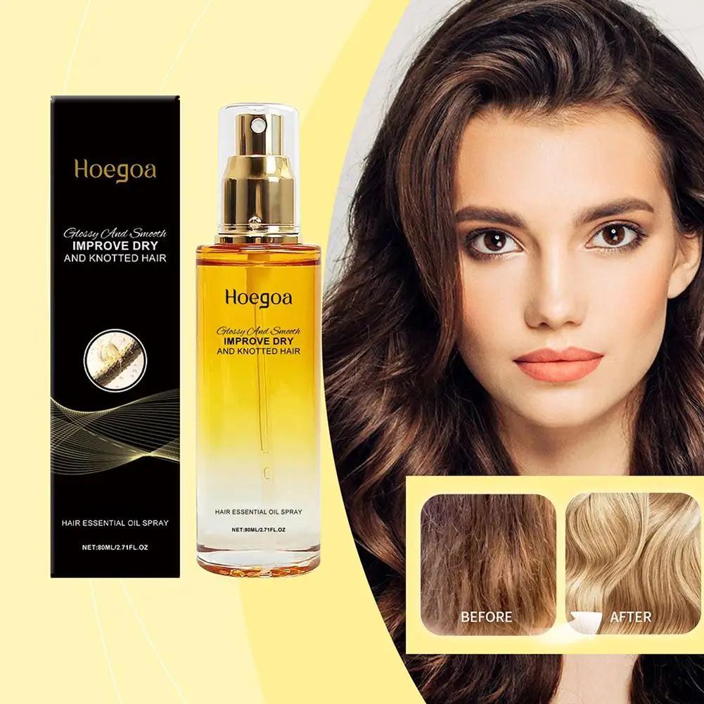 

Smoothing Hair Repair Serum Frizz Control Adding Shine Heat Protectant Softens Dry Hair Prevent Split Ends Hair Oil 2026 NEW