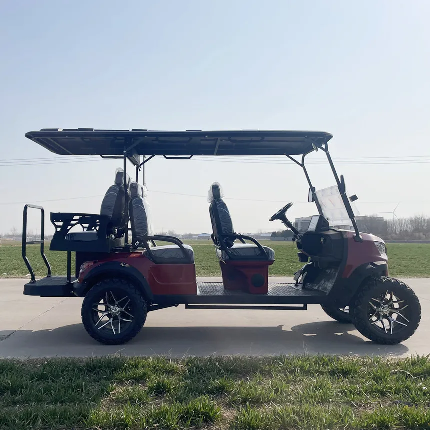 Hot Selling Latest Unique Design Off-Road Hunting Vehicle 6 Seater Golf Cart Custom Travel Electric Shopping Cart