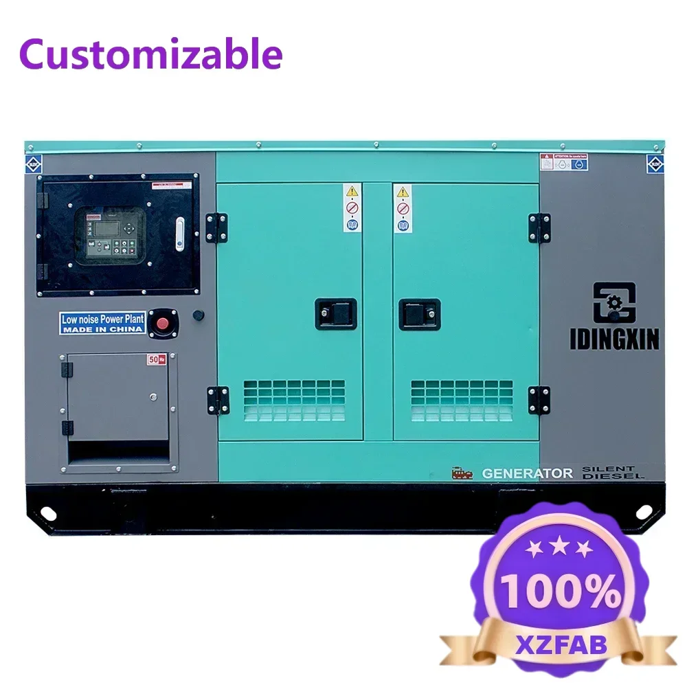 Factory Direct 2026 3 phase generator inverter electric plant 20kw 30kw 60kw 80kw  generators manufacturer 100kw150kva 200kw sil