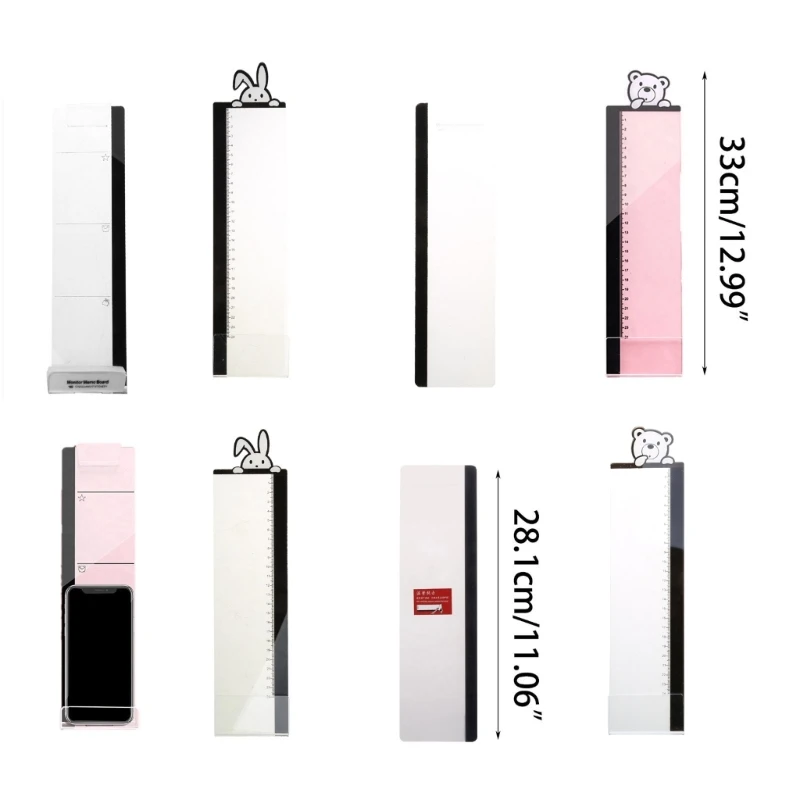 Многофункциональный компьютерный монитор, доски для заметок, левый и правый акриловый экран, сообщение