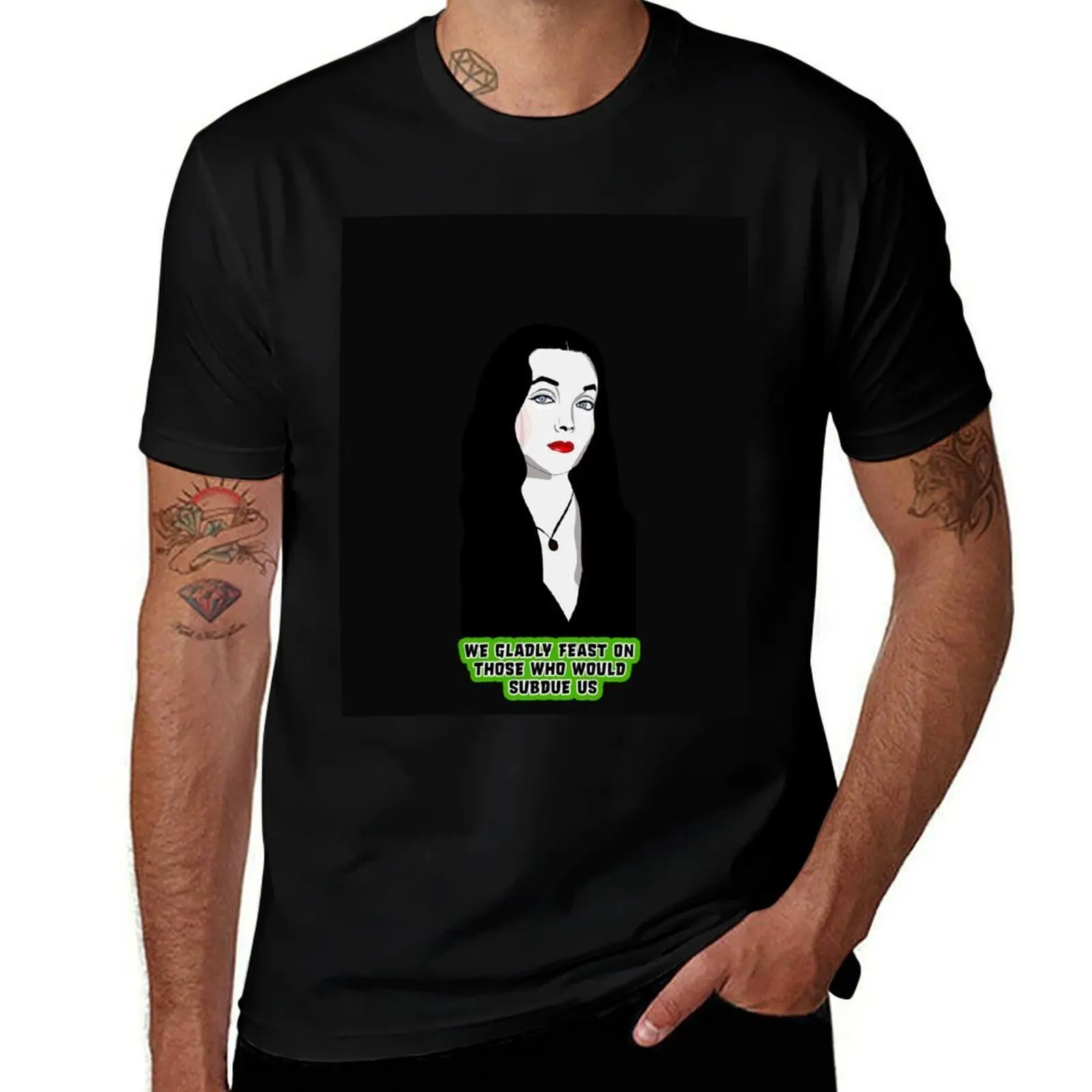 

Morticia T-Shirt t shirt men 100% cotton luxury brand graphic t shirts for man t shirts for man slim fit T-shirt