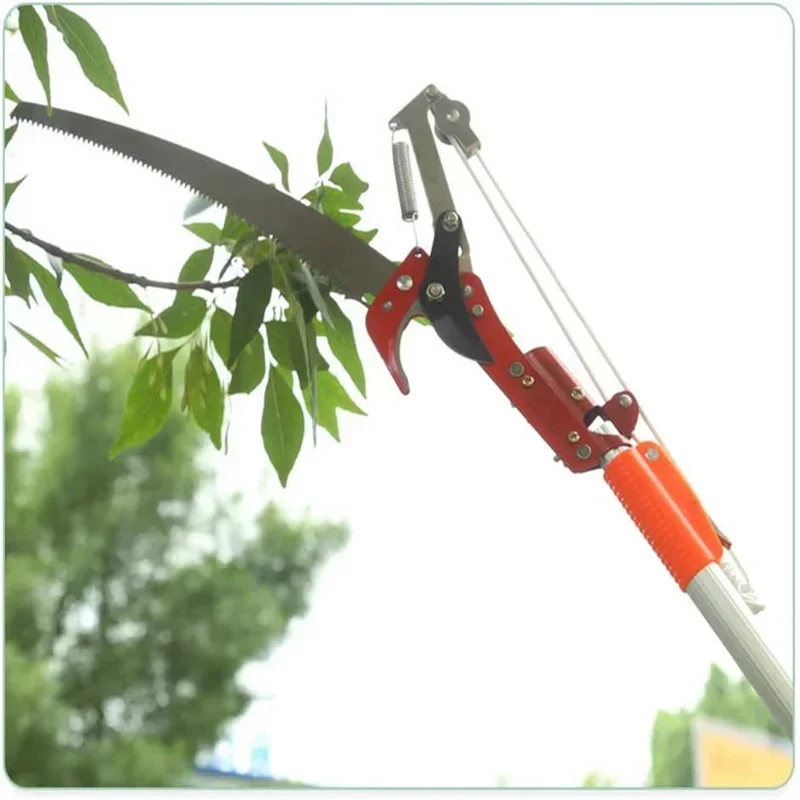 Podadora de árboles extensible 2 en 1 – Sierra y tijeras para jardín - imagen 5