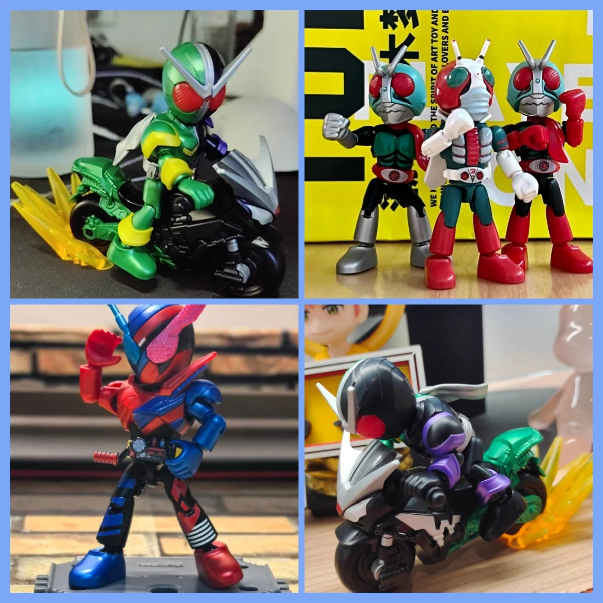 

Blokees Masked Rider Starlight Edition Second Wave Double Ride Sprint Ace Partner Blind Box Collectible Toy Children'S Gift