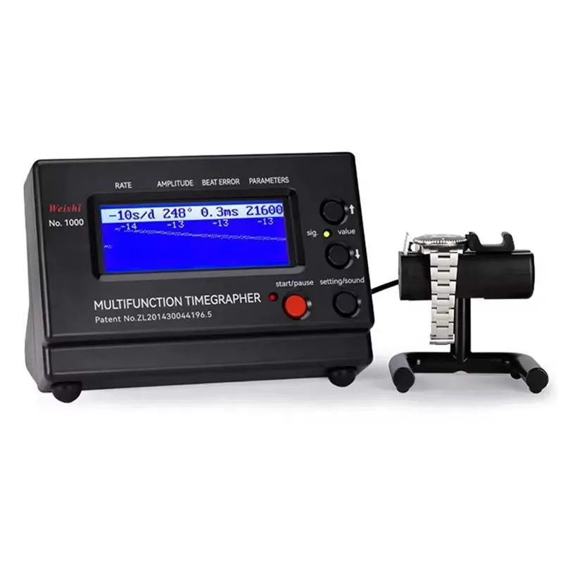 Multifunctional Watch Repair Tool 1000 Mechanical Watch Calibrator Timing Tester Watch Inspection Tool