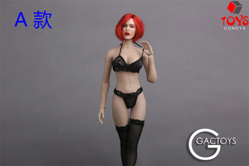 GACTOYS GC017 1/6 مقياس مثير الجمال رئيس نحت نموذج صالح 12 "TBL أنثى الجندي عمل الشكل دمى الجسم