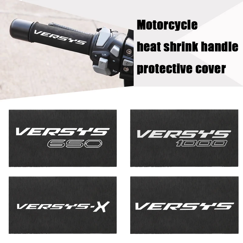 For Kasaki Versya300 Versys650 Versys1000 Versys250 Versys650s Versys1000SE Versys   Motorcycle Heat Shrink Handlebar Grips