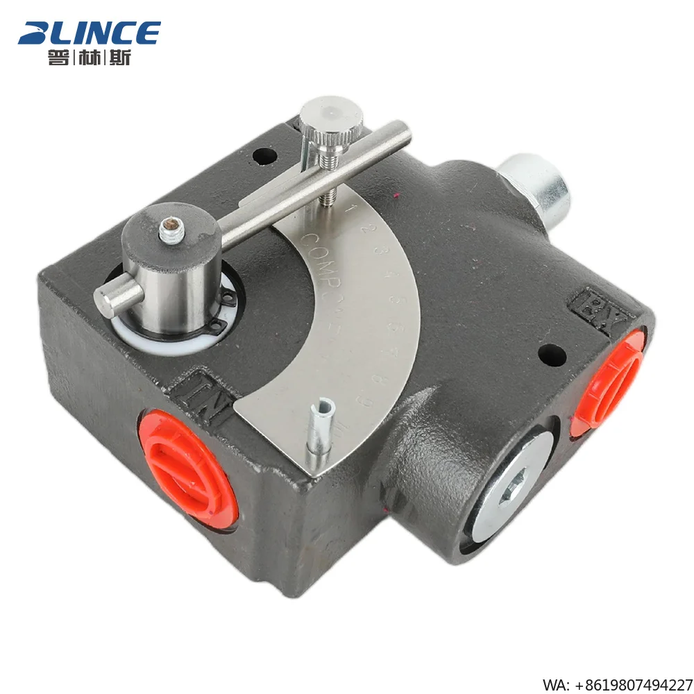 Blince LKF-40 LKF114 LKF-60 LKF80 NPT BSP 3/8 1/2 3/4 Inch Hydraulic Valves Hydraulic Flow Speed Control Valve