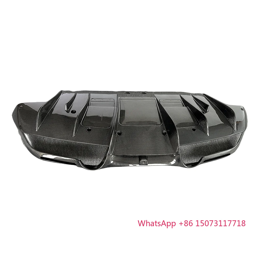 

Lightweight OEM Style Carbon Fiber Rear Diffuser Flow Around for F8 Car Parts