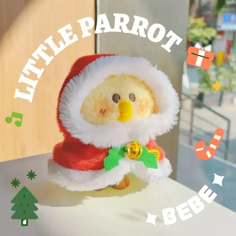 Little Parrot BEBE คริสต์มาส Series อะนิเมะ Action Figure Guess กระเป๋าเครื่องประดับตุ๊กตาตกแต่งบ้านเดสก์ท็อปตุ๊กตาสาวของขวัญ