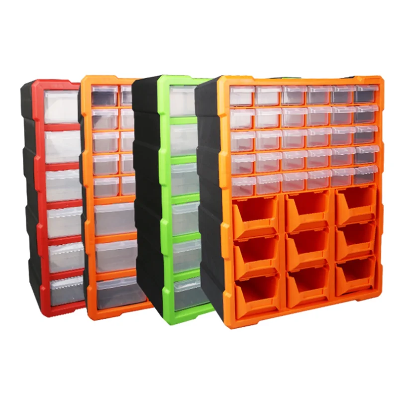 High Quality Building Blocks Storage and Arrange Tool Box Parts Case Classification Of Ark Multi-grid Small Drawer