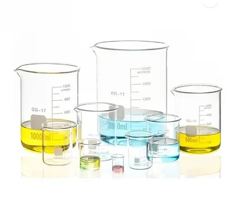 3pcs/set (250ml,500ml,1000ml) Glass Beaker Chemistry Experiment Labware For School Laboratory Equipment e