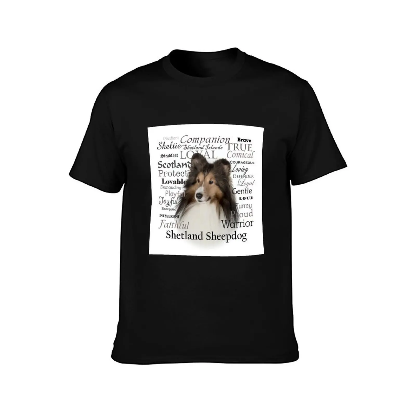 Sheltie Traits T-Shirt Moisture Control Sports Tee