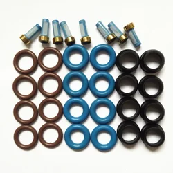 8sets fuel injector repair kit for Chevrolet Opel Einspritzventil Daewoo Genuine Nozzle 96334808 25332290 free ship