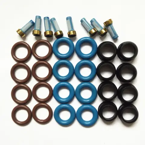 8 세트 Chevrolet Opel Einspritzventil Daewoo 정품 노즐 96334808 25332290 용 연료 인젝터 수리 키트, 무료 배송 Best5