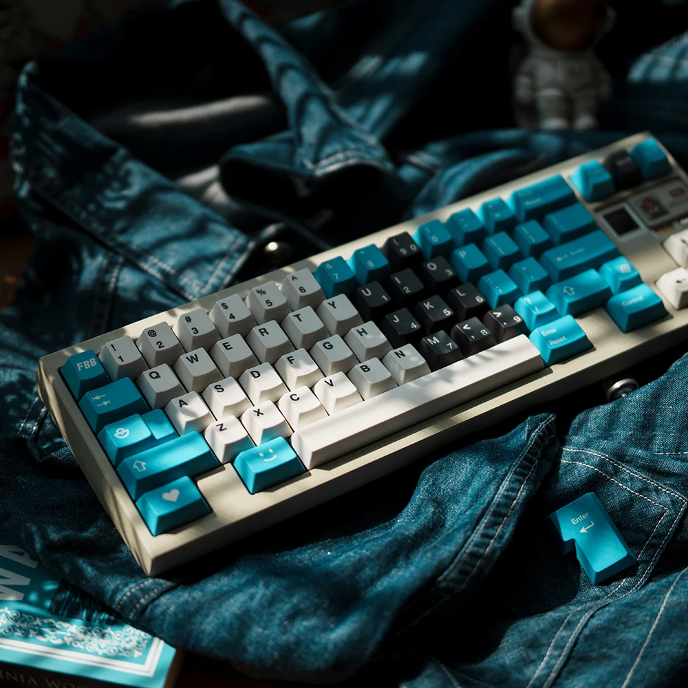 

Колпачки для клавиш FBB PBT 8010, стиль для механической клавиатуры, переключатели MX, аксессуары для самостоятельного изготовления, украшение для рабочего стола 1,7 мм