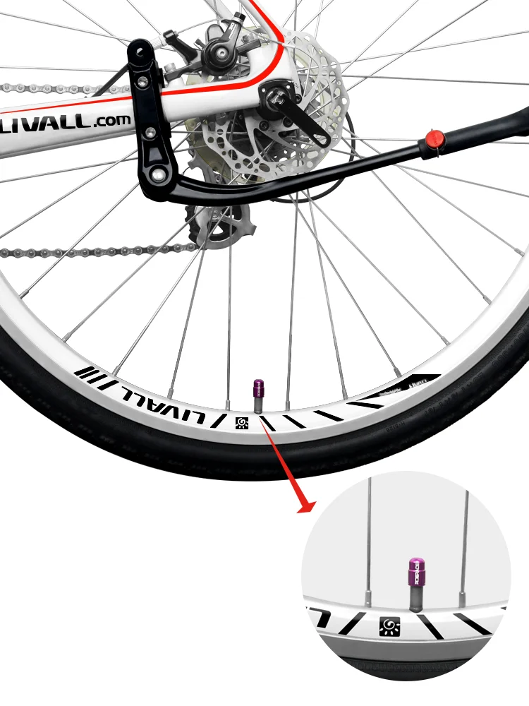 AliExpress riderace Bike Tire Valve Caps Waterproof Dustproof Aluminum Alloy Ultralight MTB Road Bicycle Tyre Gas Nozzle Cover For Av Schrader Valve