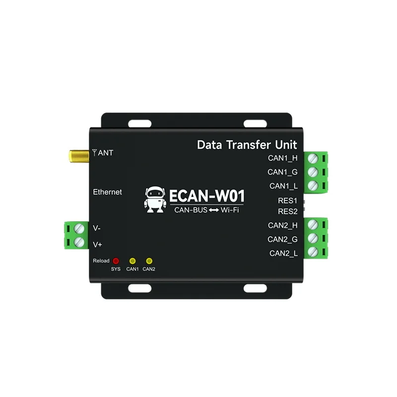 

Преобразователь CAN2.0 для Wi-Fi, последовательный сервер RJ45 AP/STA, CANBUS ECAN-W01 TCP/UDP, шлюз с тепловой защитой, Watchdog