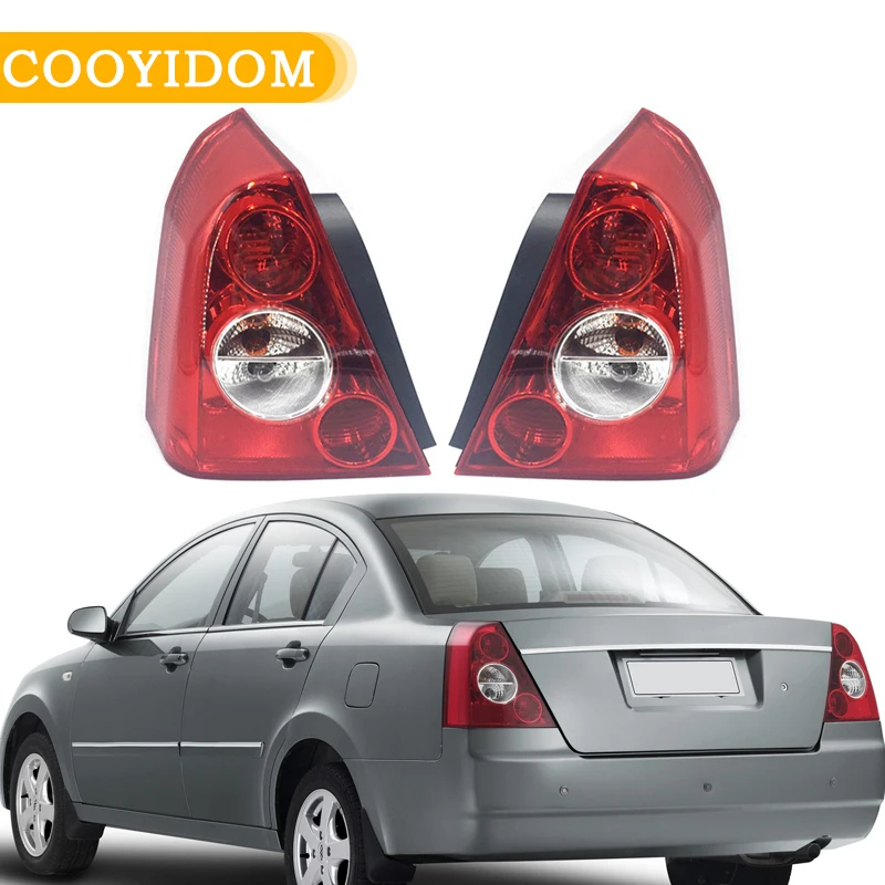 

Задний фонарь автомобиля для Chery A5 2006 2007 2008 2009, указатель поворота, стоп-сигнал, задний фонарь в сборе, сигнальная лампа