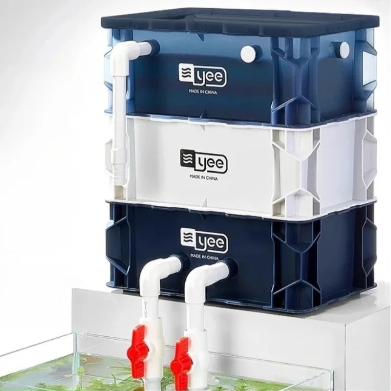 external box for fish tank Aquarium Breeding Clear Hatchery Incubator Guppies & Livebearers, Isolation Trap For Aggressive Fish (Size S & L) isolating or acclimatizing fish or shrimp Filter Box for Fish Tank