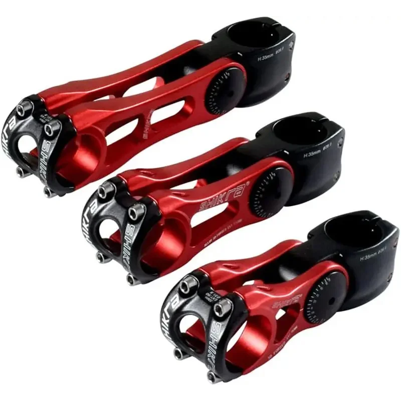 

Bicycle stem, mountain bike handlebar height adjuster with adjustable angle, bicycle accessory, 31.8x90/110/145mm adjustable