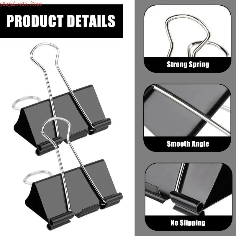 E8BA 12 PCS/CLIPS CLIPS BARRA SET CLIPS ESCRIBIR SUMINATRAS